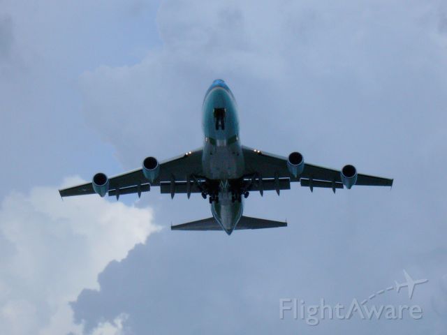 Boeing 747-200 — - Air Force 1, president Bush comes for visit after hurricane Katrina
