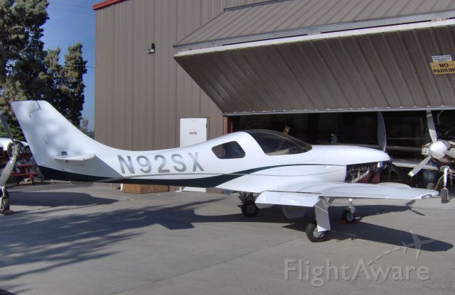 Lancair Legacy 2000 (N92SX) - 2006 LANCAIR LEGACY that started life at KRDM as an orphan due to partnership split.  Nice to see the Legacy flying around the USA.