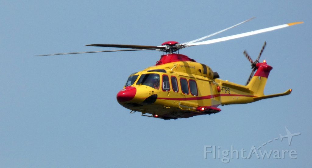 BELL-AGUSTA AB-139 (I-FIPS) - Making a low pass is this 2004 Italian Republic AgustaWestland Rotorcraft AW139 in the Spring of 2022.