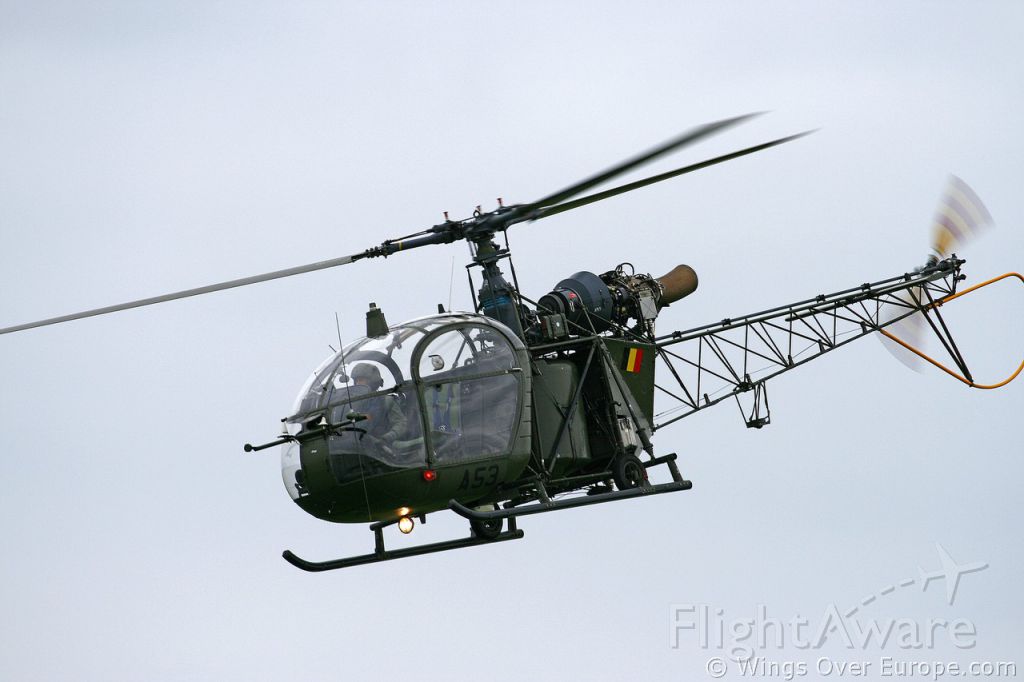 ALOUETTE2 — - first Heli of the world with Turbine engine -Army