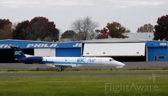 Embraer ERJ-145 (N241BC) - Taxiing to the Jet Center is this 1998 IBC Air Embraer ERJ-145EP in the Autumn of 2018.