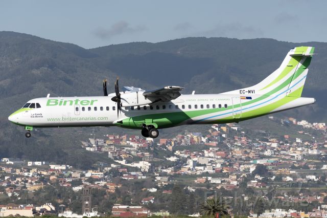 Aerospatiale ATR-72-600 (EC-MVI) - 18/01/2021