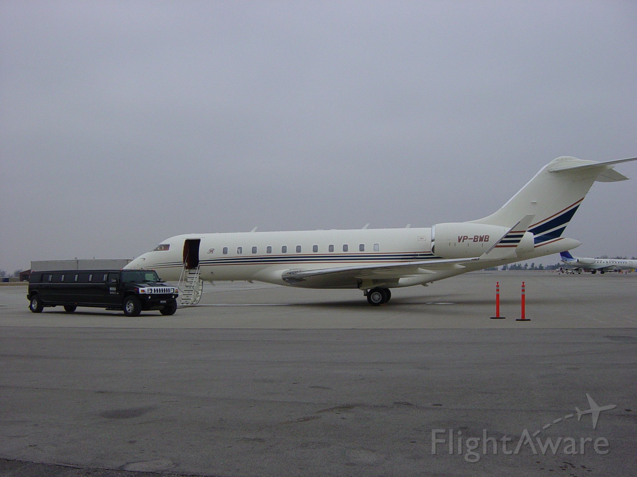 Bombardier Global 5000 (VP-BWB) - Bluegrass Field, Lexington, Kentucky