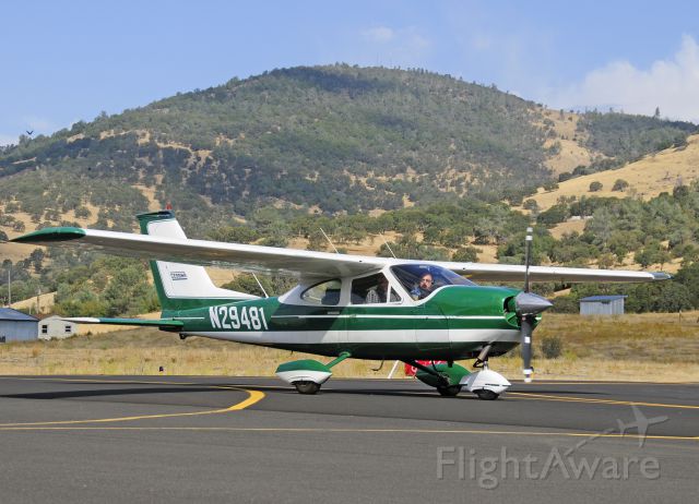 Cessna Cardinal (N29481) - Cessna Cardinal taxiing at Mariposa Airports 2011 Fly-In