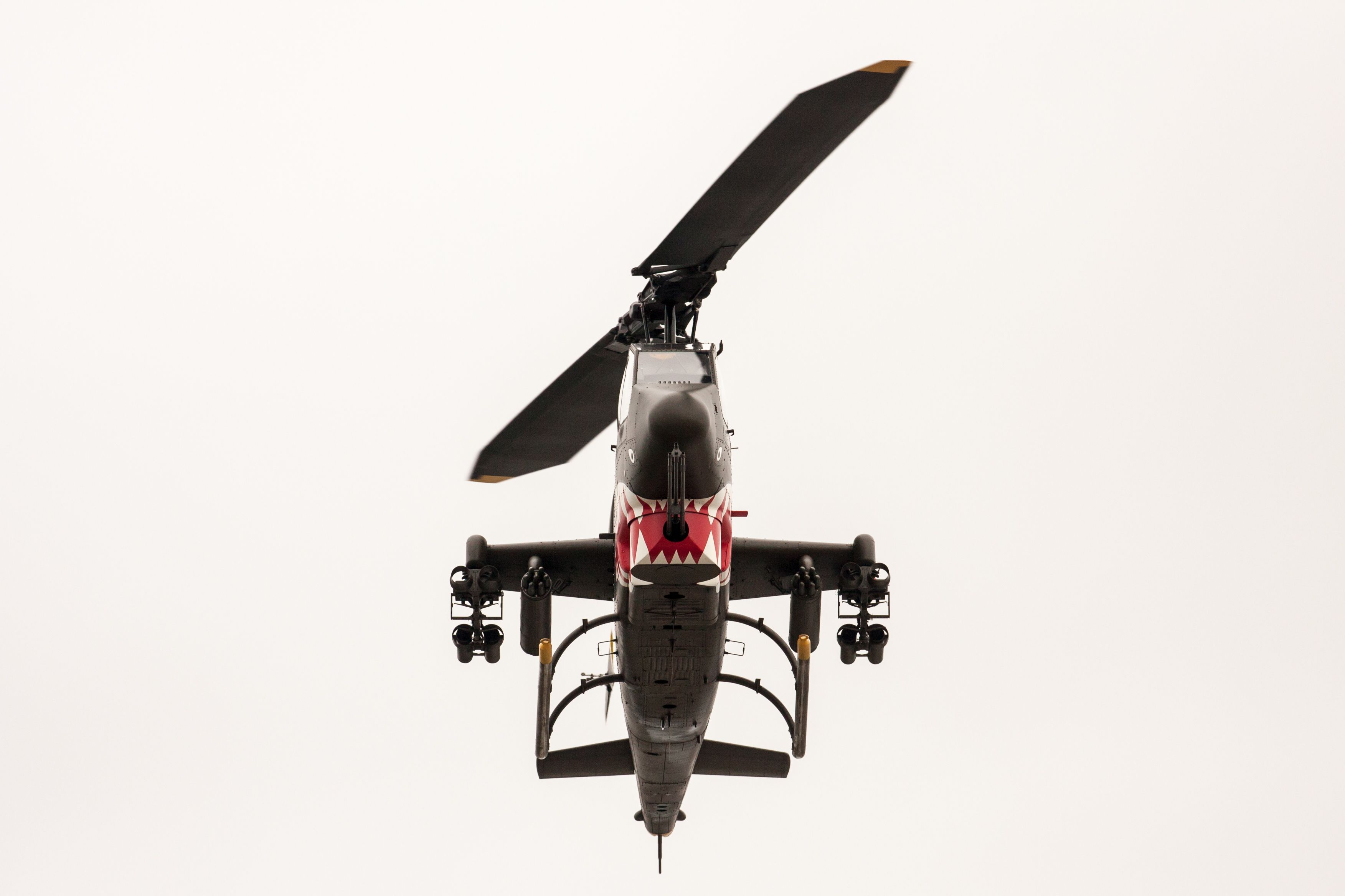 — — - Olympic Flight Museum's AH-1S COBRA
