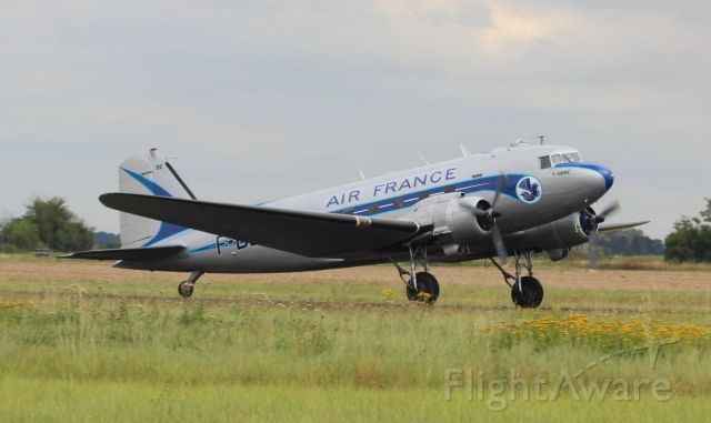 Douglas DC-3 (F-BBBE) - Restored Air France DC3 during demo flight at Air Legend 2021