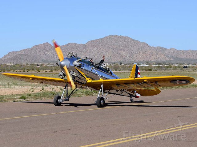 RYAN ST-3KR Recruit (N56017) - Ryan PT-22 (ST3KR) N56017 at the Cactus Fly-in on March 3, 2012.