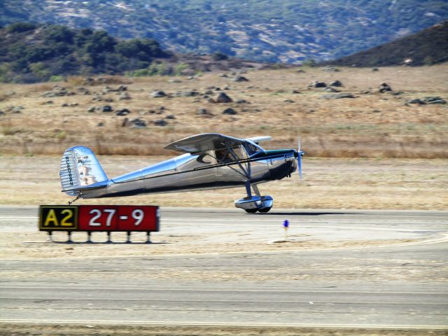 Cessna 140 (N2088N) - Landing RWY 27