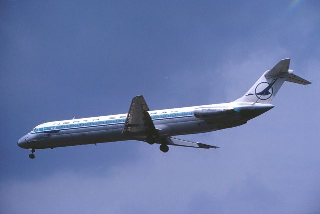 McDonnell Douglas DC-9-50 (N773NC) - North Central DC-9-50 back in Aug 1979.........