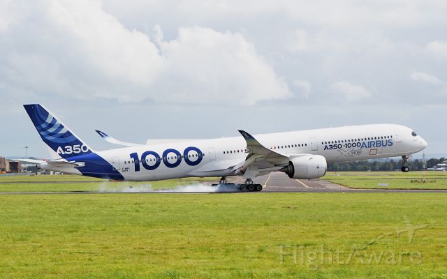Airbus A350-900 (F-WMIL) - a350-1041xwb f-wmil landing at shannon from toulouse 27/7/17.