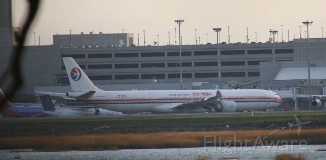 Airbus A340-600 (B-6051) - JFK weather diversion