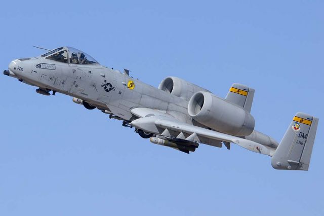 80-0146 — - Fairchild-Republic A-10A Thunderbolt II 80-0146 of the 357th Fighter Squadron Dragons at the Goldwater Range, Arizona