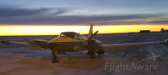Piper PA-30 Twin Comanche (N777FS) - Cold December Morning Rapid City SD