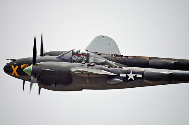 — — - P-38 Lightning