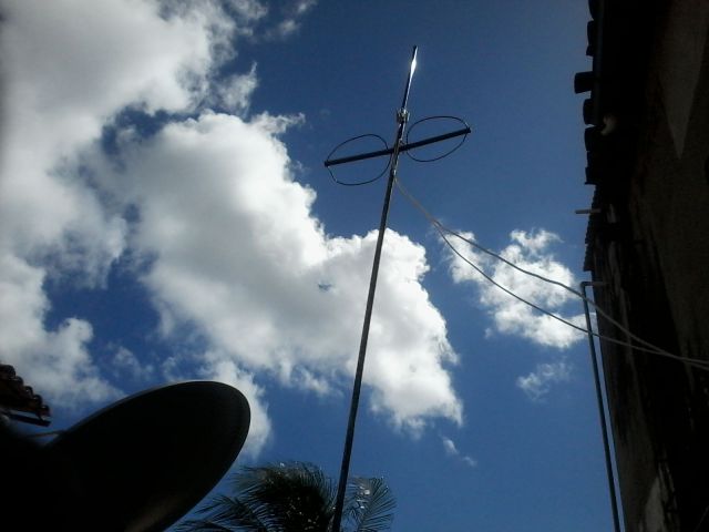 — — - here show the location of the antenna installation ads-b in my residence