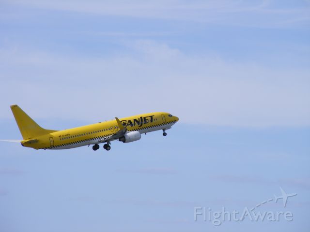 Boeing 737-800 (D-AHFO) - yellow canjet a new colour