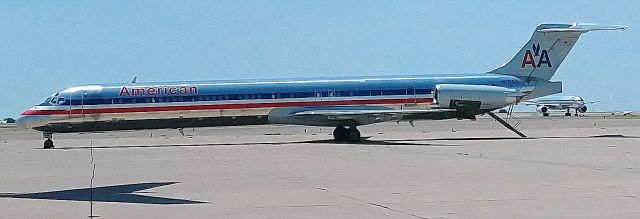 McDonnell Douglas MD-82 (N7550) - Mothballed at KROW Boneyard on 08/21/18