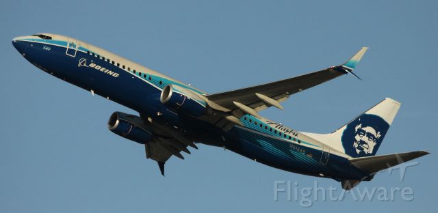 Boeing 737-800 (N512AS) - Departure 30L to KSEA  05-13-2015  in BOEING Livery