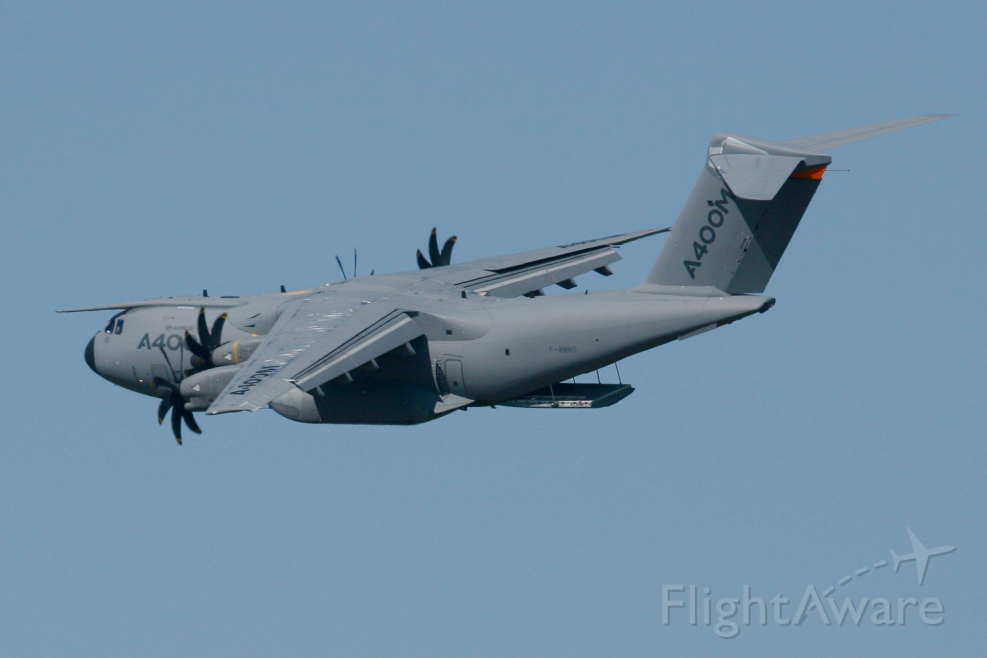 AIRBUS A-400M Atlas (F-WWMS) - Airbus Military A400M Atlas low height flight, Salon de Provence Air Base 701 (LFMY)