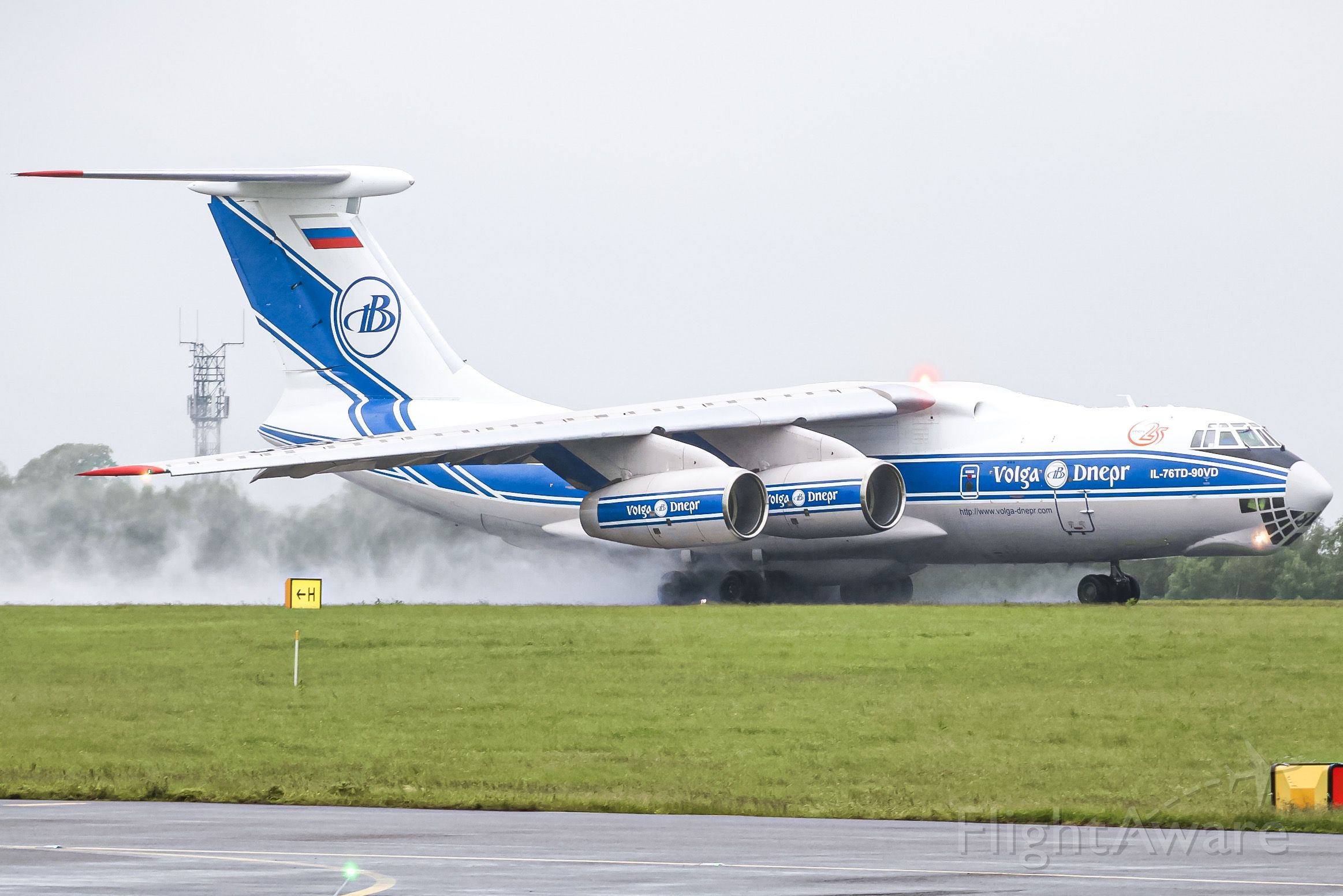 Ilyushin Il-76 (RA-76952) - The first time an Ilyushin has visited the field in over two years so was a welcome treat to the UK’s super cargo hub.