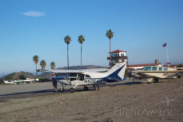 MAULE MT-7-260 Super Rocket (N4264D) - Pulling our Maule out on Catalina Island.