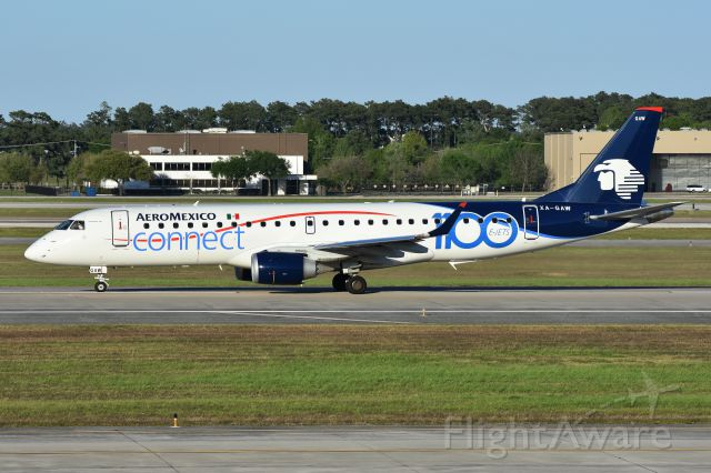 Embraer ERJ-190 (XA-GAW) - March 24th, 2016