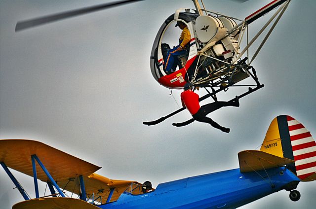 — — - Stearman to Helicopter transfer