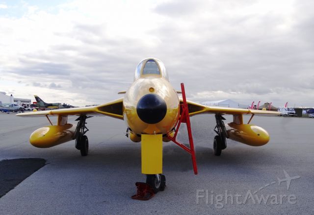 Hawker Hunter (ZU-AUJ) - Overberg ZA 2012