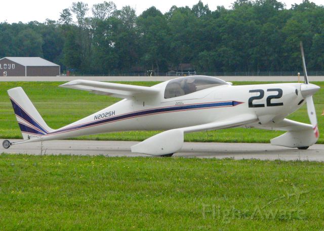 Experimental 100kts (N202SH) - AirVenture 2016.     1997 QAC Quickie Q200