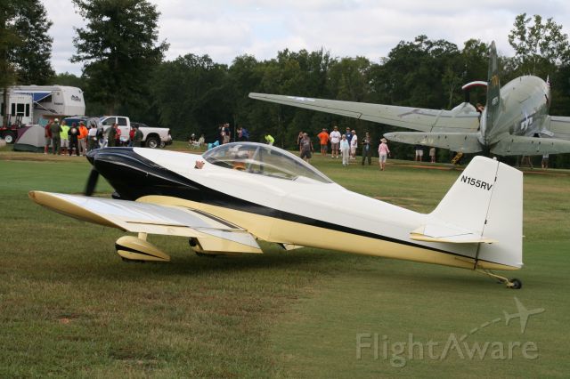Vans RV-4 (N155RV) - IN ITS NATURAL ENVIRONMENT AT TRIPLE TREE FLY-IN