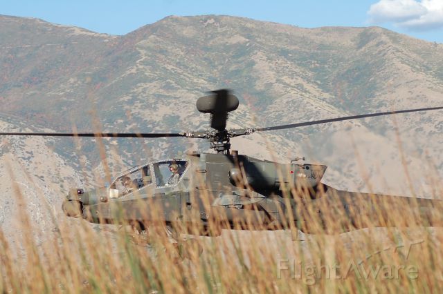 — — - Utah Air Guard Apache on manuvers