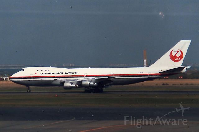 BOEING 747SR (JA8119) - This is JL Boeing 747SR-46 taken in RJTT in the past.