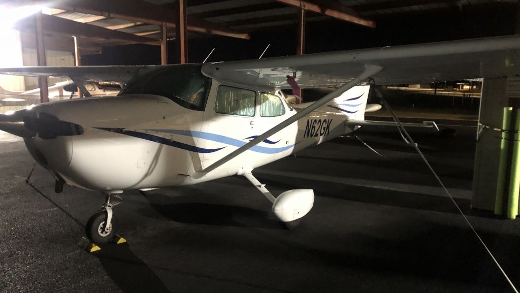 Cessna Skyhawk (N62GK) - Put to Bed