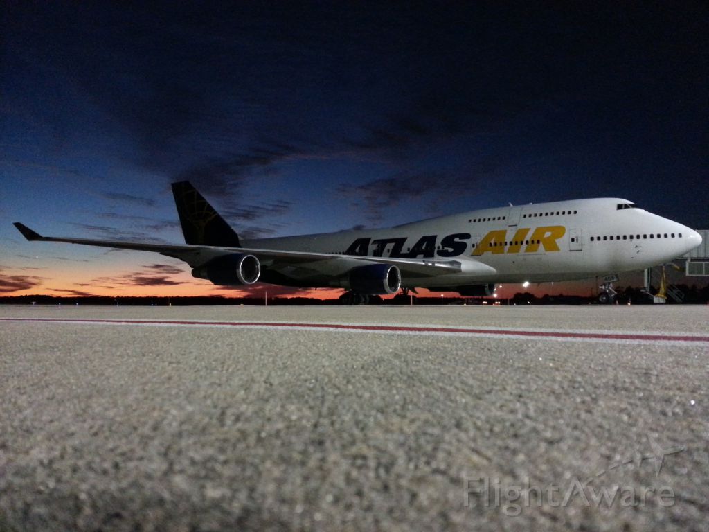 Boeing 747-400 (N465MC) - Atlas Air B744 in Tally for the National Championship
