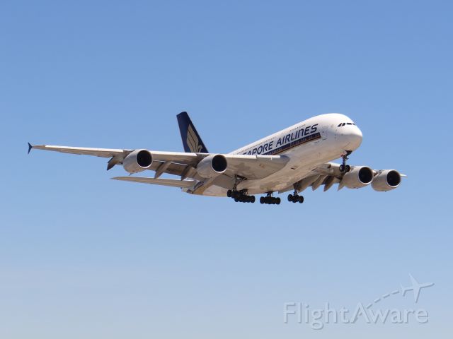 Airbus A380-800 (9V-SKT) - LAX Near In n Out