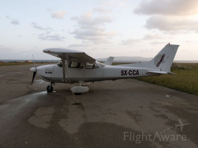 Cessna Skyhawk (SX-CAA) - At Iraklion, Greece. 29 MAR 2018. Equipped with a Diesel engine. 