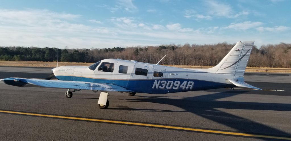 Piper Saratoga (N3094R) - Morning flight