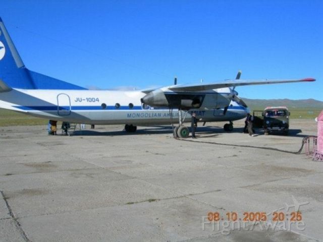 Antonov An-24 (JU-1004) - Mongolian Airlines-Gobi Altai Mongolia. Antonov 24