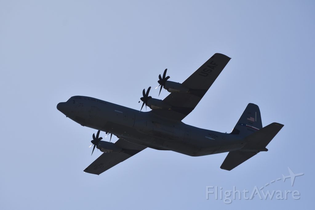 Lockheed C-130 Hercules (N85693) - Heading out from Dyess AFB