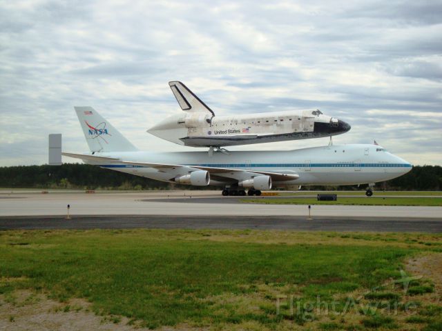 DISCOVERY — - April 17th, 2012 arrival in Dulles. b