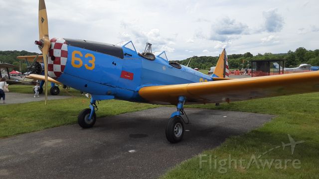 FLEET PT-26 Cornell (N1777) - On static display June 11 at the Greenwood lake airshow 