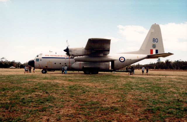 — — - RAAF Hercules at Skyrace