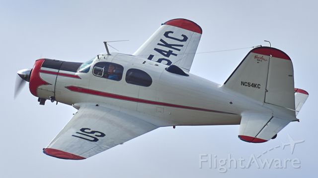 NC54KC — - Harlow on the Flex out of KBJC after a low pass over show center
