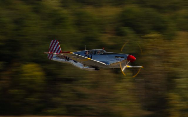 North American P-51 Mustang (N251MX) - Low pass by the Collings Foundation TP-51C.