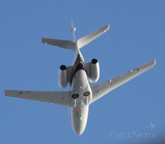 Dassault Falcon 10 (N720DF) - T.O. From Joplin Regional Airport.