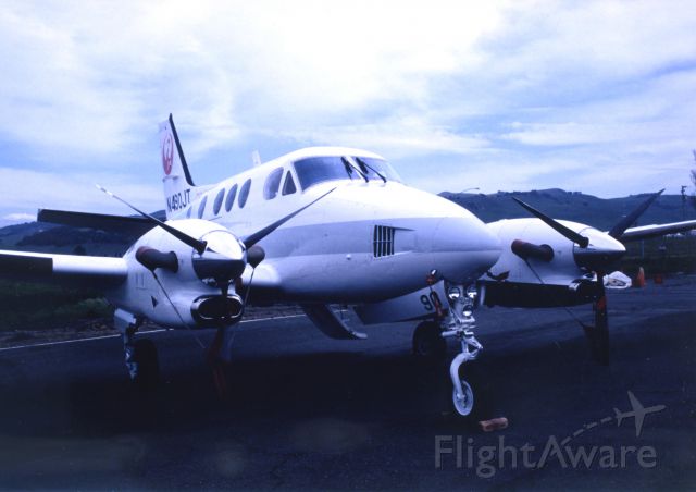 N490JT — - 24.MAR.1994 Beech C90 King Air "JAL Napa Flight crew training center"