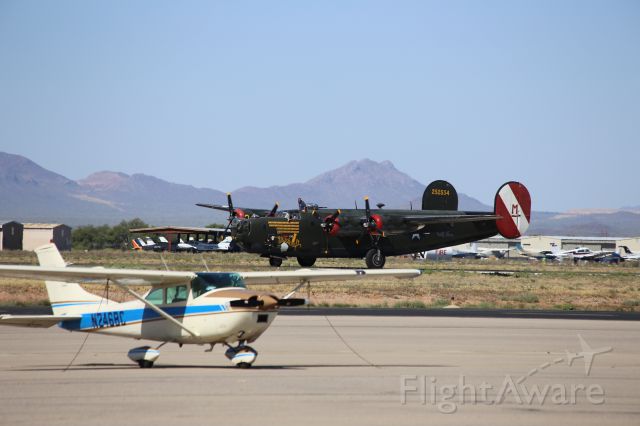 Consolidated B-24 Liberator (N224J) - Collings Foundation Consolidated Liberator B-24J, Witchcraft, on 18 April 2015.
