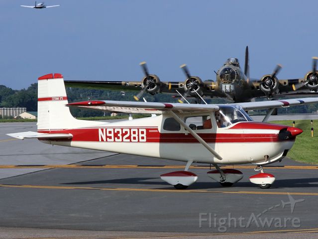 Cessna Skyhawk (N9328B) - Busy time at Lancaster