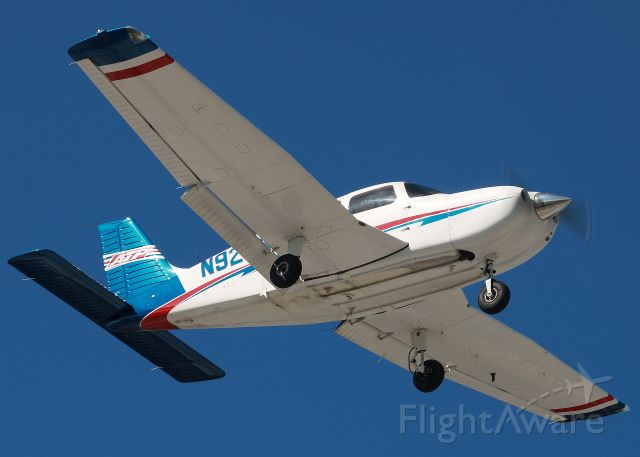 Piper Cherokee (N929A) - Another one of the ATP Flight School aircraft at Briscoe on a windy Saturday. Taken on 10/31/2020.