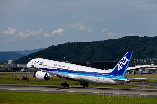 Boeing 787-9 Dreamliner (JA830A) - First Flyght B789